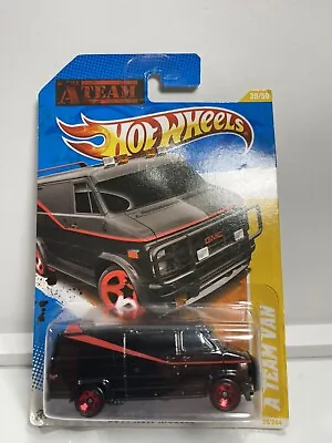 Hot Wheels 2011 NEW MODELS THE A TEAM VAN 39/244 BLACK • $25.20