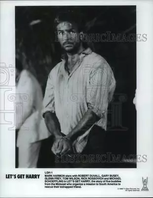 1986 Press Photo Mark Harmon Stars In Let's Get Harry - Orp02159 • $15.99