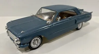 1960’s Mercury Comet Dealer Promo Model Kit Car 2 Door Screw Bottom Blue • $89.95