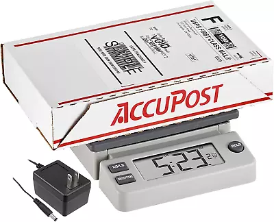 Accupost 10Lb Desktop Digital Shipping Postal Scale With AC Plug • $26.14