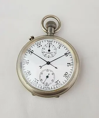 J.w. Benson London Split Second Chronograph Pocket Watch Chronometer  • £499