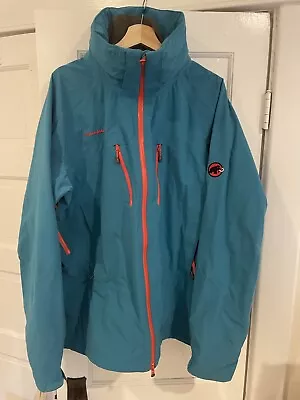 Mammut Dry Tech Premium (fully Waterproof Breathable) Men's XXL Ski Hike Jacket • $90