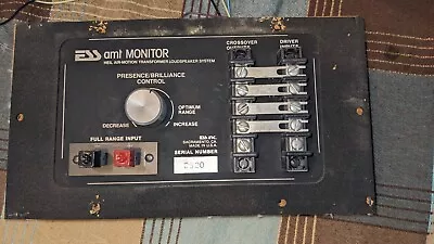1 Vintage ESS Heil Air Motion AMT Crossover Monitor Speakers 70’s Sn 2520 2 Of 2 • £103.75