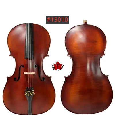 Special Offer!Super Value!Strad Style Solid Wood SONG 1/2 Cellodeep Tone #15010 • $799