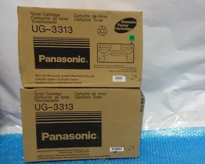 LOT Of 2  Panasonic UG3313 Toner 10000 Page Black PANUG3313  • $70