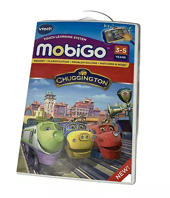 CHUGGINGTON • Vtech MobiGo Game Touch Learning System Cartridge W/ Case  • $6.99