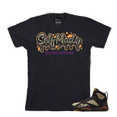 Tee To Match Air Jordan Retro 7 Olive Sneakers. Self Made Olive Tee. • $26.25