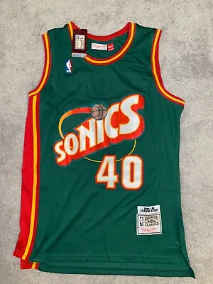 SHAWN KEMP 95-96 SONICS Mitchell And NESS JERSEY NEW With Tag • $30