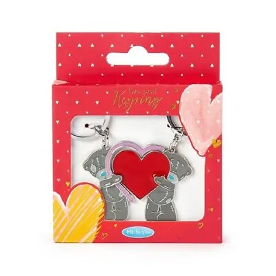 £8.99 • Buy Me To You Tatty Teddy Collectors 2 Part Enamel Keyring - Love Heart