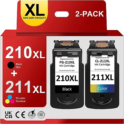 PG-210XL CL-210XL Ink Cartridge For Canon PIXMA IP2700 MP240 MP250 MP499 IP2702 • $18.25