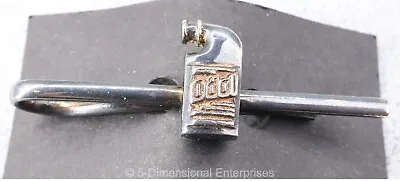 Vintage Oxidized SILVER 925 ODOL Mouthwash Bottle TIE CLIP Sterling VERY RARE! • $89.99