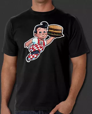 Bobs Big Boy Burger Restaurant New Retro Vintage New T-Shirt S-6XL • $23.95