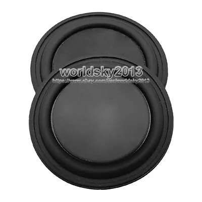 2x 2  In Round Speaker Auxiliary Passive Bass Radiator Vibration Diaphragm 54mm • $2.99