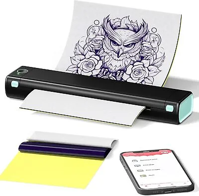 Phomemo M08F Bluetooth Wireless A4 Printer Brother PJ-722 PJ-763 Matrices Tattoo • $159.99