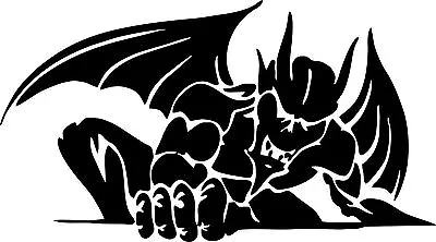 Gargoyle Creature Monster Car Truck Window Laptop Vinyl Decal Sticker • $17.87