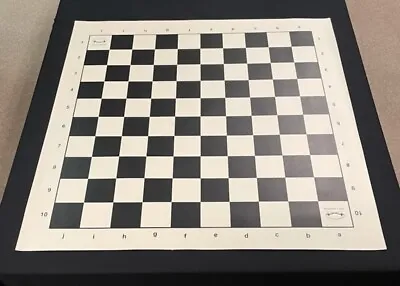 Musketeer Variant Chess Board - Vinyl - 10x10 Square - Black  • $29.99