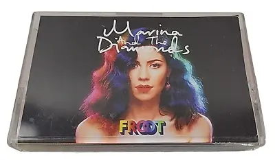 Marina And The Diamonds Froot ORANGE Cassette Tape 2015 Elektra Records OOP EUC • $99.95