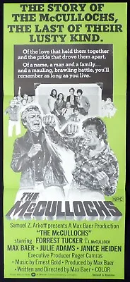 THE McCULLOCHS Original Daybill Movie Poster FORREST TUCKER Max Baer Julie Adams • $10.43