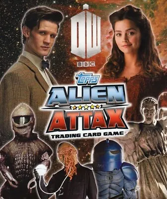 Doctor Who ALIEN ATTAX Trading Cards ASSORTED  • $1