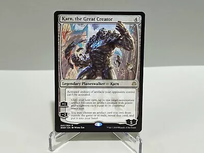 MTG Karn The Great Creator War Of The Spark 001/264 Regular Rare • $6.50