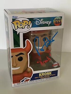 Patrick Warburton SIGNED Emperor's New Groove Kronk Funko POP! TOY EXACT PROOF A • $224.99