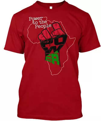 Black Power To The People - Er T-Shirt Made In The USA Size S To 5XL • $21.99