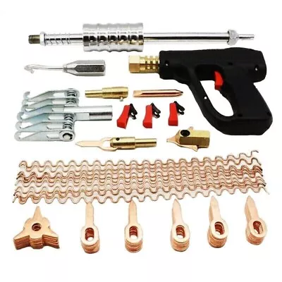 81Pcs Spot Welder Dent Puller Kit Spot Welding Electrodes Spotter Welder • £41.52