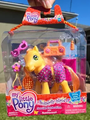 G3 My Little Pony SEASIDE CELEBRATION BUMBLESWEET New In Box! 2005 Dress Up • $22