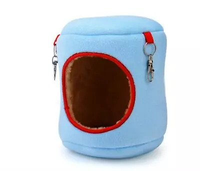 Hamster Small Hanging Nest Sleeping Nest Warm Winter House Cotton Home Pet Cage • £4.78