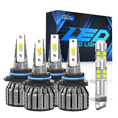 LED Headlights Fog Lights Bulbs For Chevy K1500 2500 3500 C1500 C2500  1990-1998 • $69.99