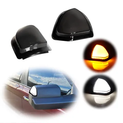 For Dodge Ram 1500 2500 White DRL Amber Signal Switchback LED Side Mirror Lights • $32.99