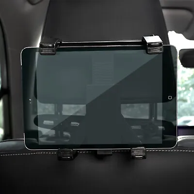 For 7 -12'' IPad Tablet Holder Stand Car Headrest Mount Back Seat Adjustable • £8.89
