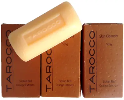 3 Bars 50g X 3 = 150g CALI TAROCCO Skin Cleanser Bar Soap Sicilian Red Orange Ex • $7.39