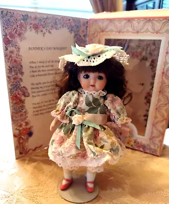 Mothers Day Greeting Card Doll Marie Osmond 1995 Porcelain Doll • $11