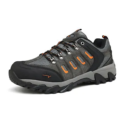 Men's Hiking Shoes Waterproof Outdoor Trailing Trekking WIDE SIZE Shoes • $45.99