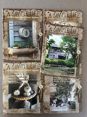 A Simple Life Magazine Full Year 2012 • $41.95