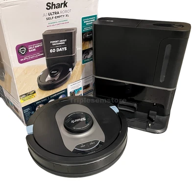 $329 • Buy Shark RV2502AE AI Ultra Robot Vacuum With XL HEPA Self-Empty Base - Updated 2023