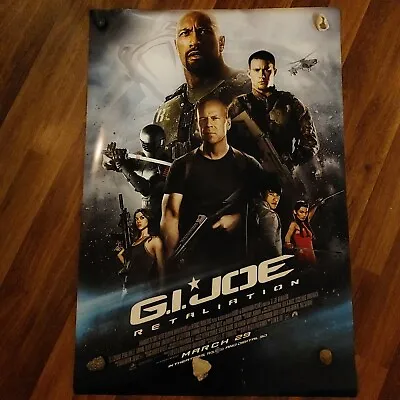 G.i. Joe Retaliation Movie Poster • $10