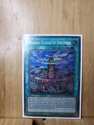 YU-GI-OH!🏆Magical Citadel Of Endymion - 1st Edition 1996🏆SECRET RARE Card • $3.22