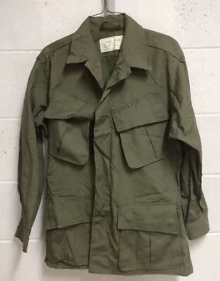 RARE Vietnam War US Army Tropical Pattern Uniform  Jungle Jacket Pants NOS • $200