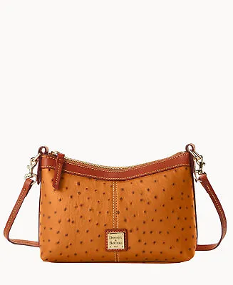 Dooney & Bourke Ostrich Crossbody Pouch Shoulder Bag • $129