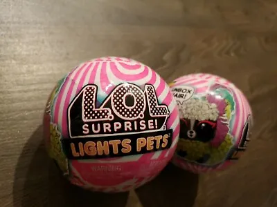 L.O.L. Surprise LLUA6 Lights Pets Brand New Unwrapped X 2 • £13