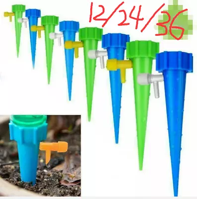 £11.08 • Buy Automatic Drip Irrigation System Self Watering Spike Plants Auto Water Dripper