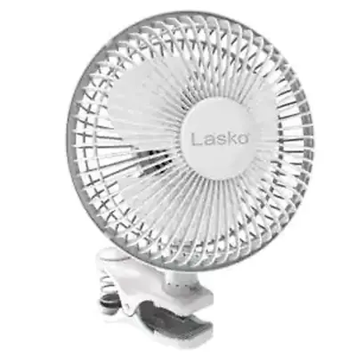 Personal Clip Fan 6 In. Wall Mounted Durable Plastic Impact Resistant 2 Speed • $23.88