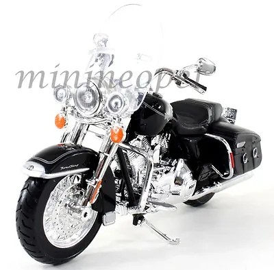 Maisto Harley Davidson 2013 Flhrc Road King Classic Motorcycle 1/12 Black 32322 • $15.70