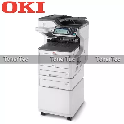 $3495.88 • Buy OKI MC853dnct 4in1 A3 Color Laser Network Printer+RADF+535xSheet Tray+Cabinet