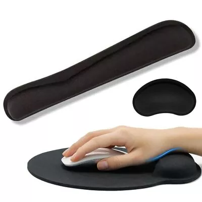 £4.85 • Buy Keyboard Wrist Rest Keyboard And Mouse Pad With Gel Wrist Rest Support Foam