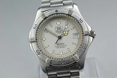 【 EXC++++ 】 Vintage TAG Heuer 2000 Professional 962.206 Quartz Watch From JAPAN • $239.90