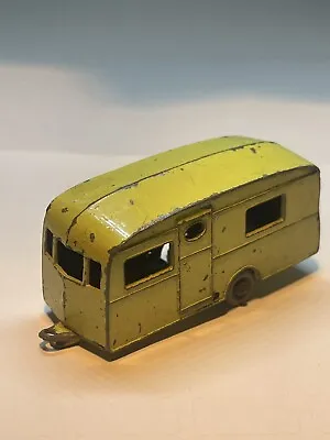 Matchbox Lesney No. 23 Berkeley Cavalier Caravan - Yellow Green Grey Wheels • £10