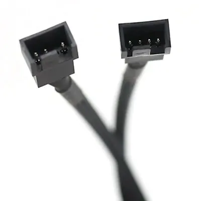 4 Pin PWM Female To 3/4 Pin CPU PC Case Fan Power Splitter Cable • £5.95